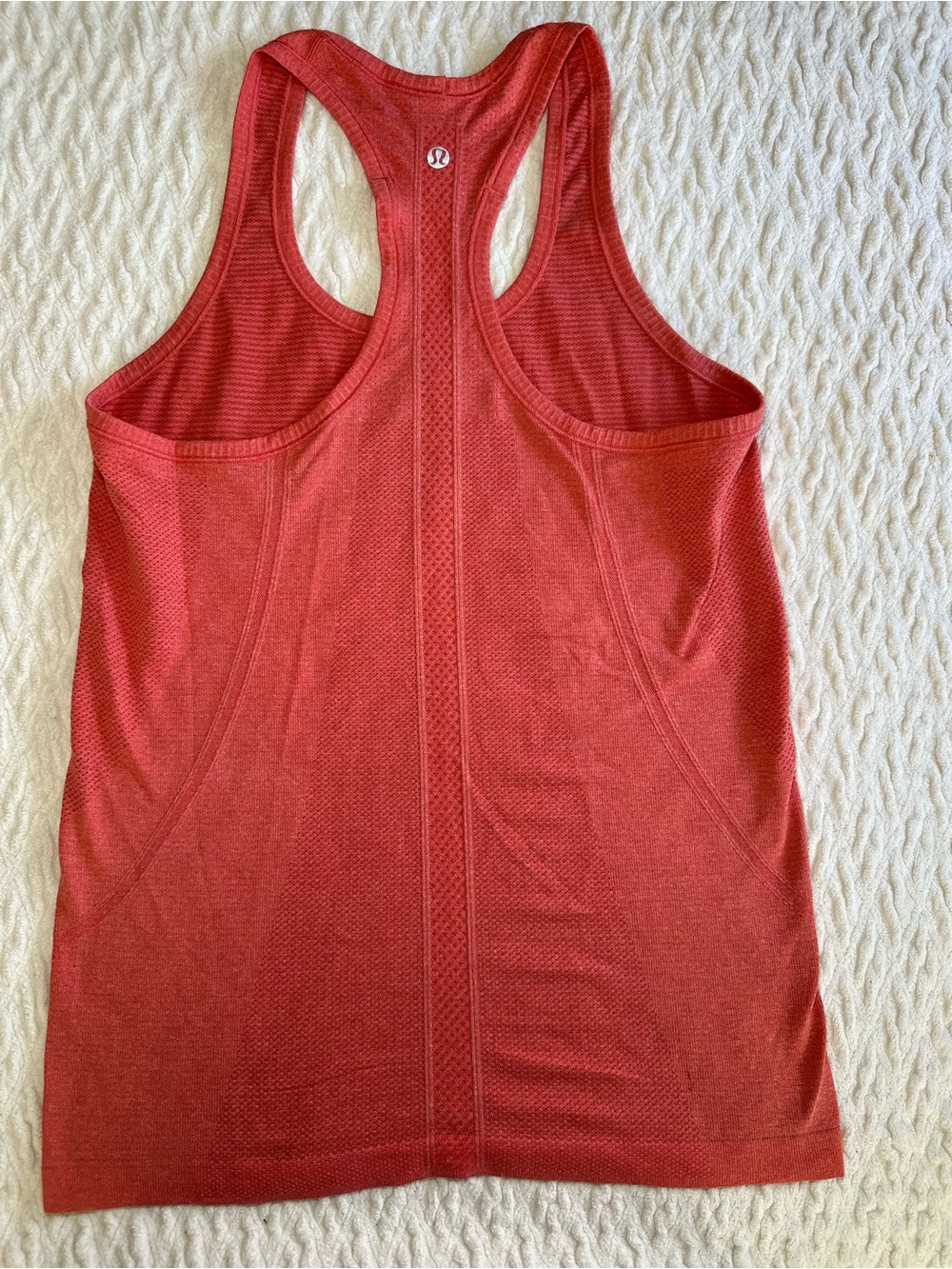 lululemon athletica Red Racerback Performance Tank